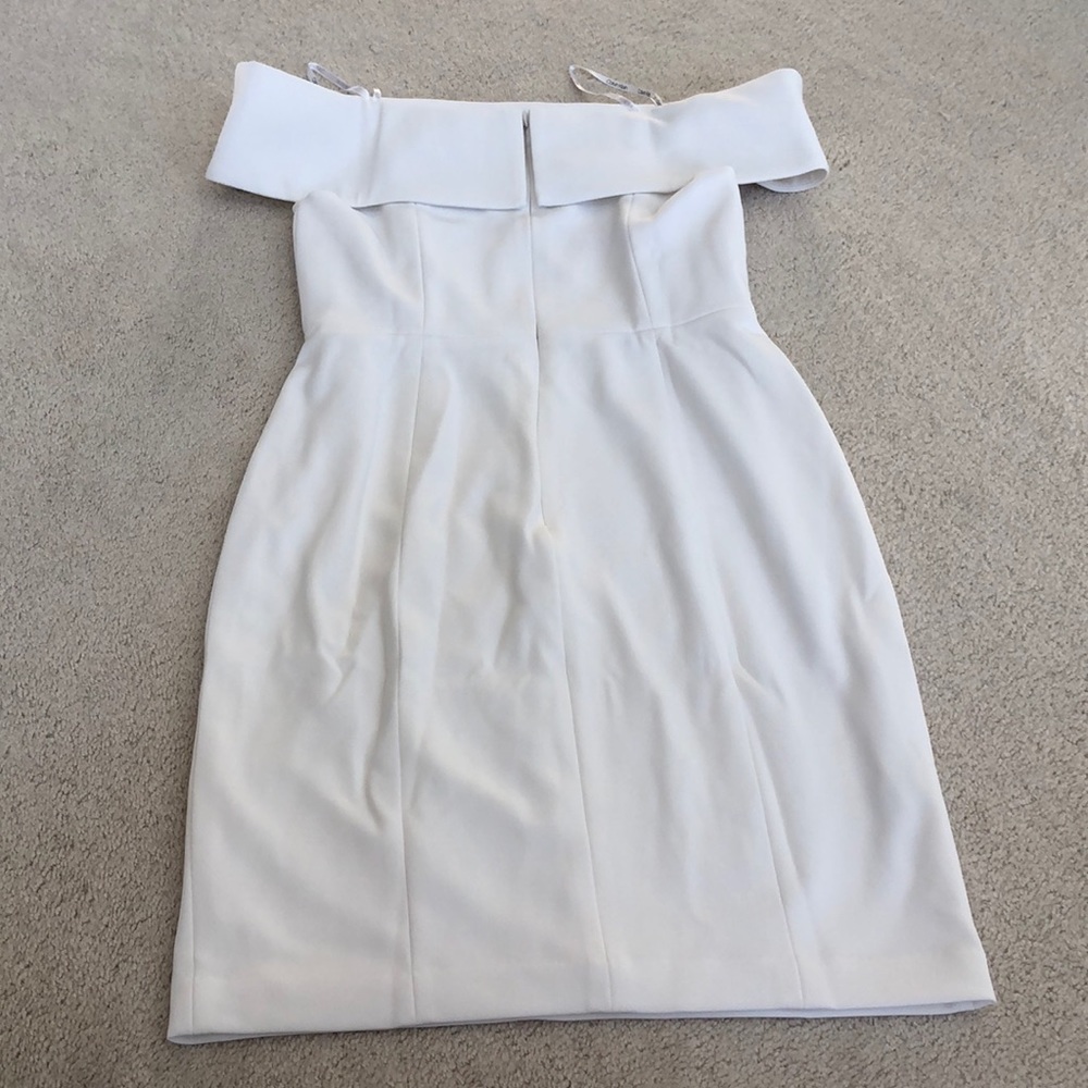 NWOT Calvin Klein Off the Shoulder Dress - Picture 6 of 8